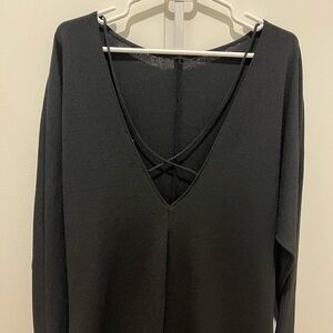 Gently worn H&M dress midi criss cross back